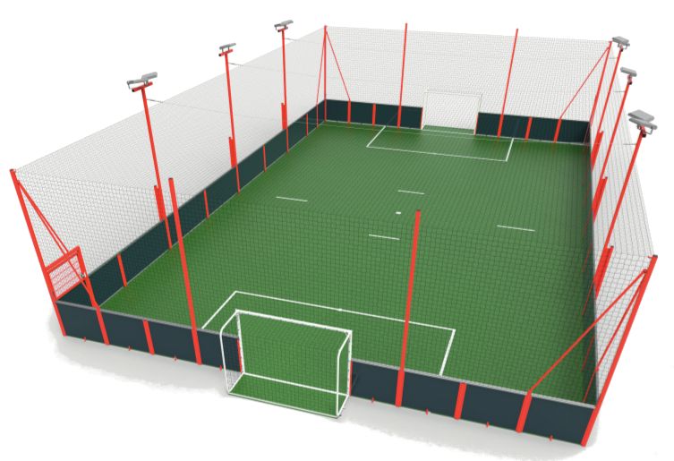 Terrain de soccer - foot 5